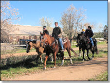 Trail Riding by Luce Line Stable